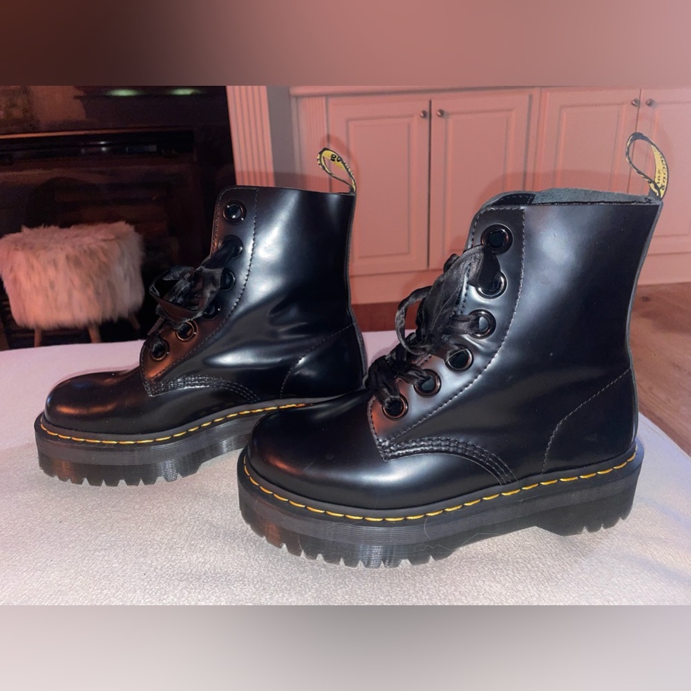 Brand new Doc Marten Molly combat boots
